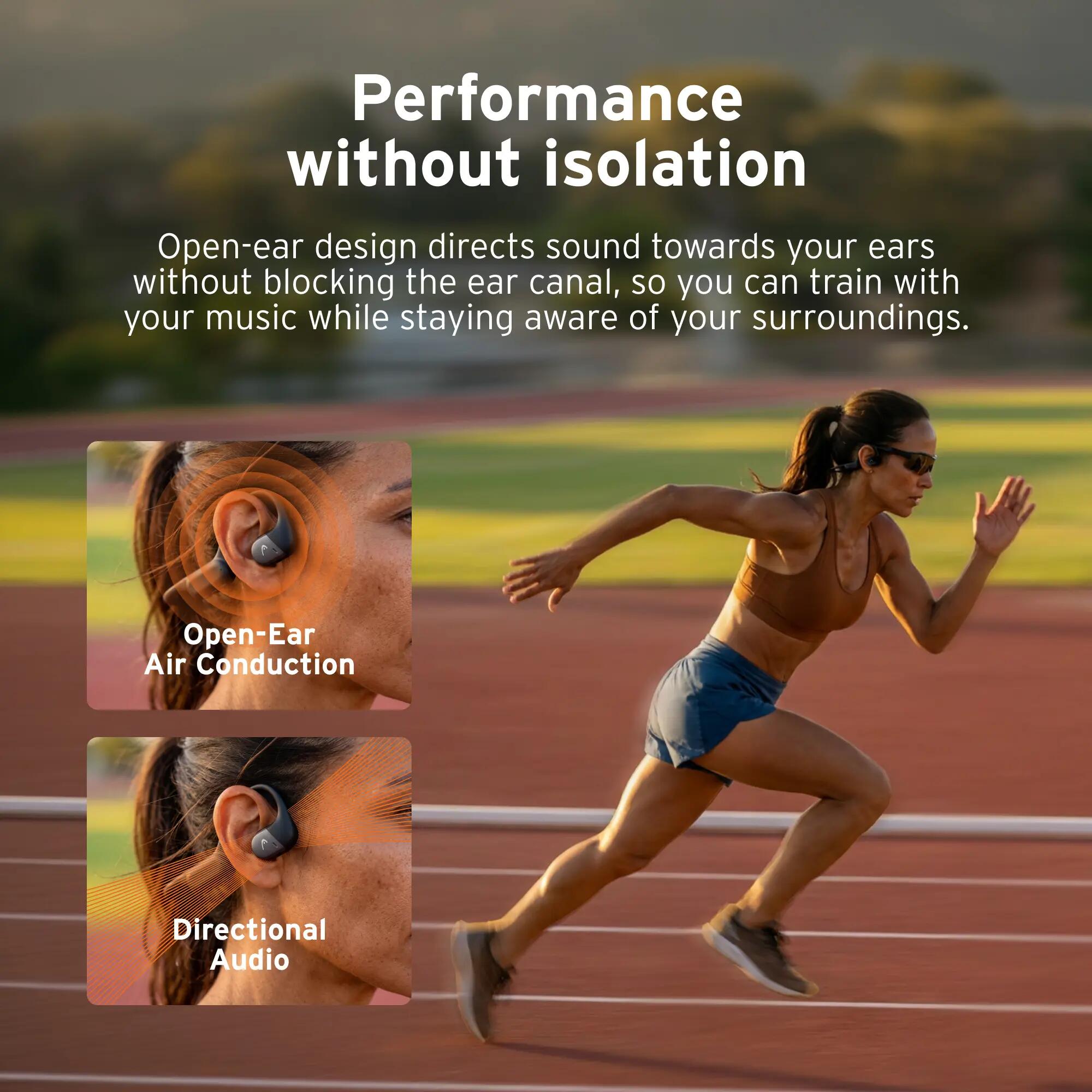 Fones de ouvido  AeroRun Pro de ouvido aberto 3/9