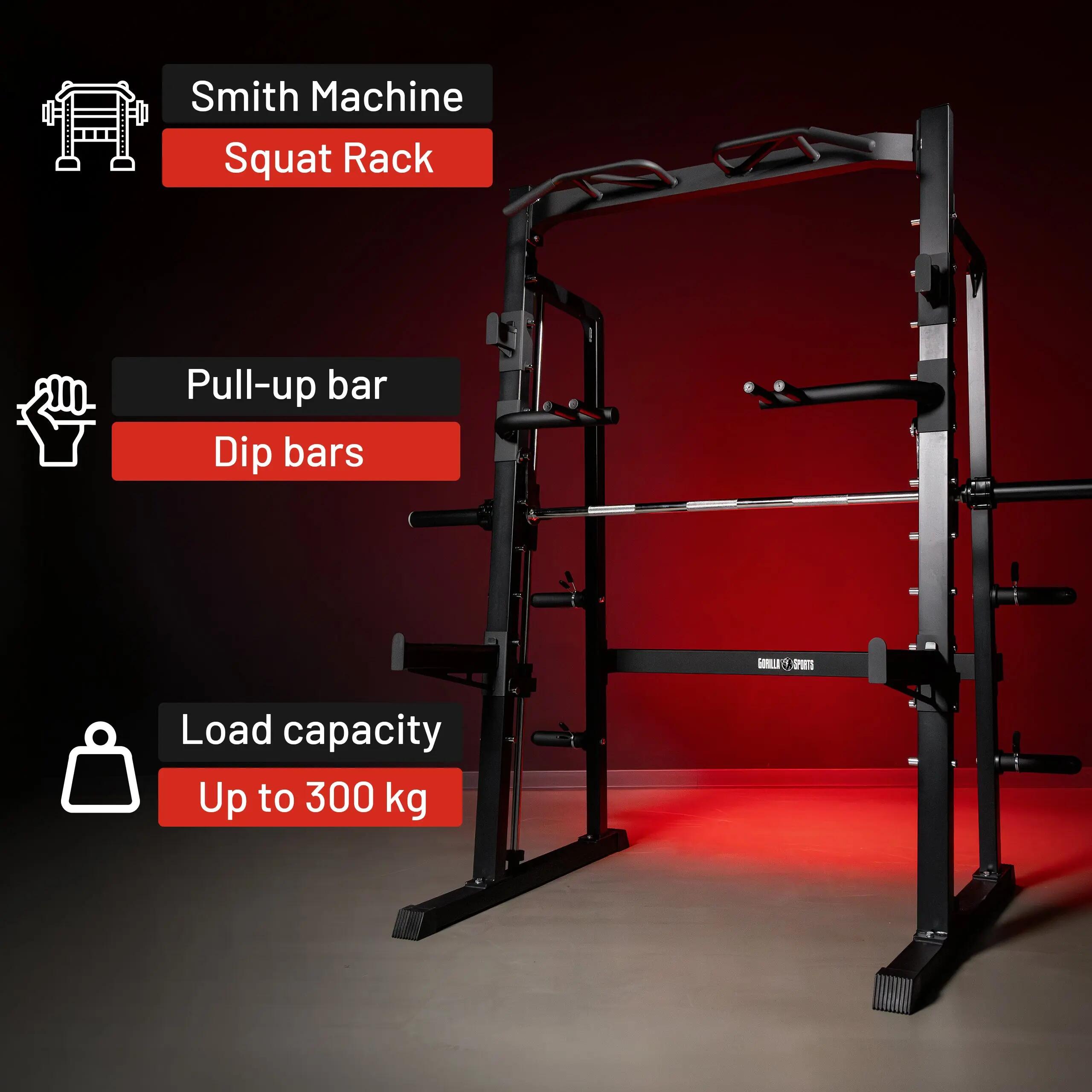 Half Rack Smith Machine 7/7