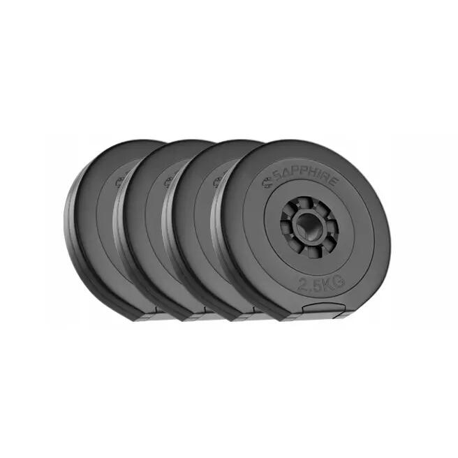 Zestaw kulturystyczny sztanga Sapphire SG-115kg talerze kompozytowe gryfy stalow 4/7