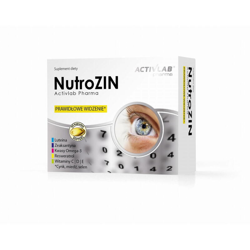 Wsparcie prawidłowego widzenia NutroZIN Activlab Pharma