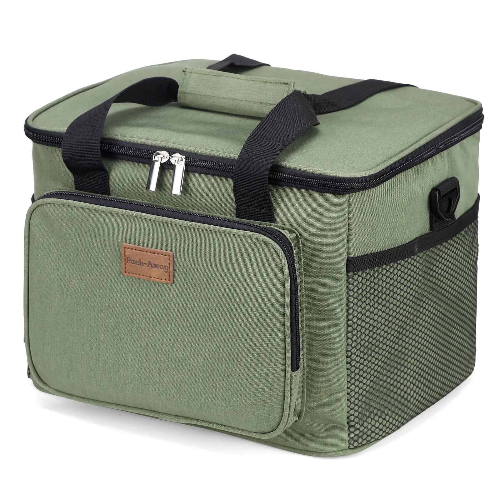 Koelbox Kamperen Fold 15L Opvouwbaar Incl. 2 Koelelementen Groen 7/7