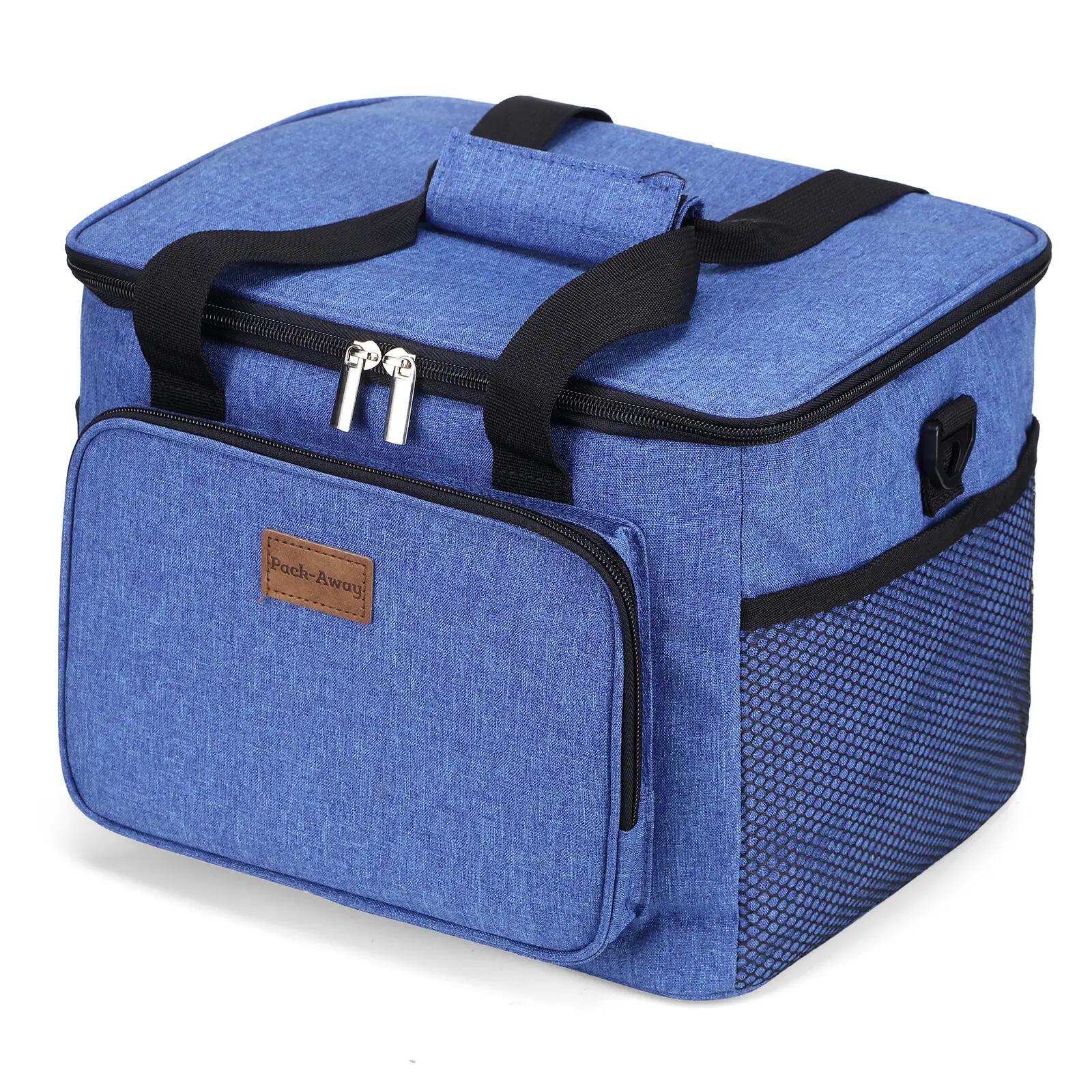 Koelbox Kamperen Fold 15L Opvouwbaar Incl. 2 Koelelementen Blauw 7/7