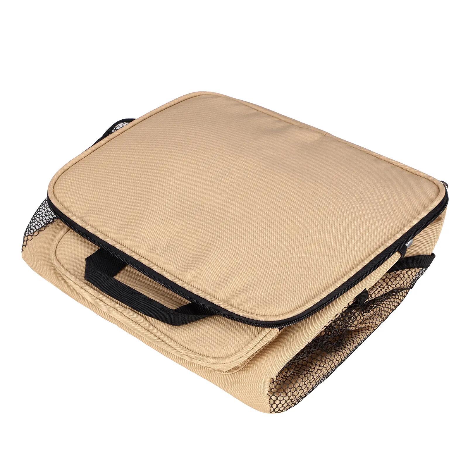 Koelbox Kamperen Fold 15L Opvouwbaar Incl. 2 Koelelementen Beige 6/7