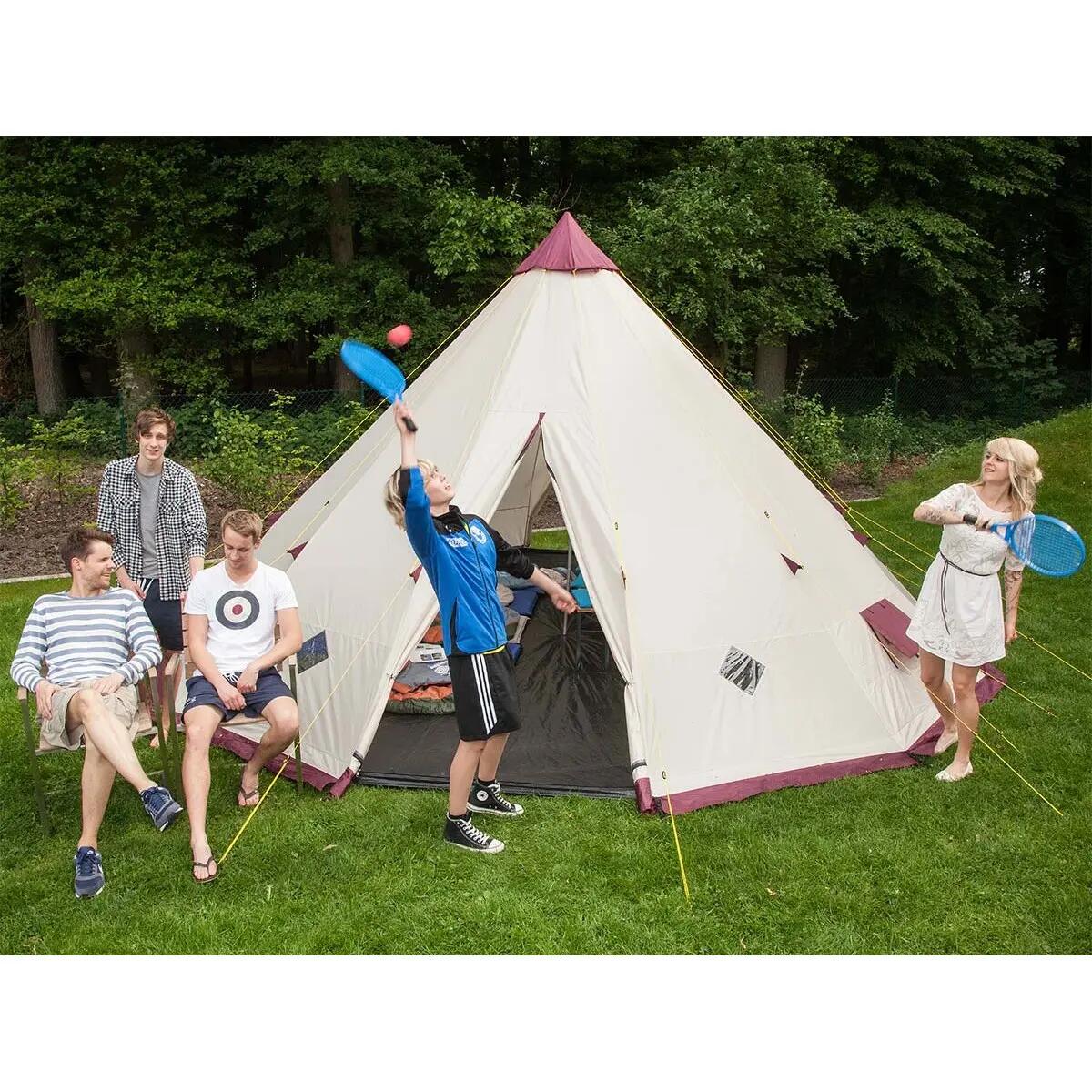 Tenda de campismo - Tipi Kota 550 Protect - Chão de tenda cosido - 12 pessoas 2/15