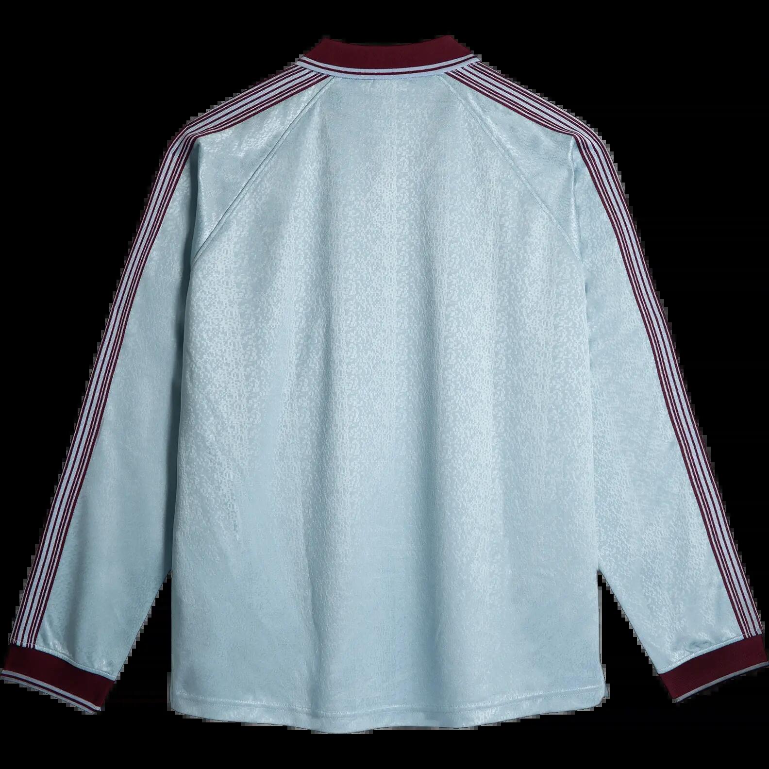 Camisa Polar Skate Co Davie LS Sky Blue Vino 2/3