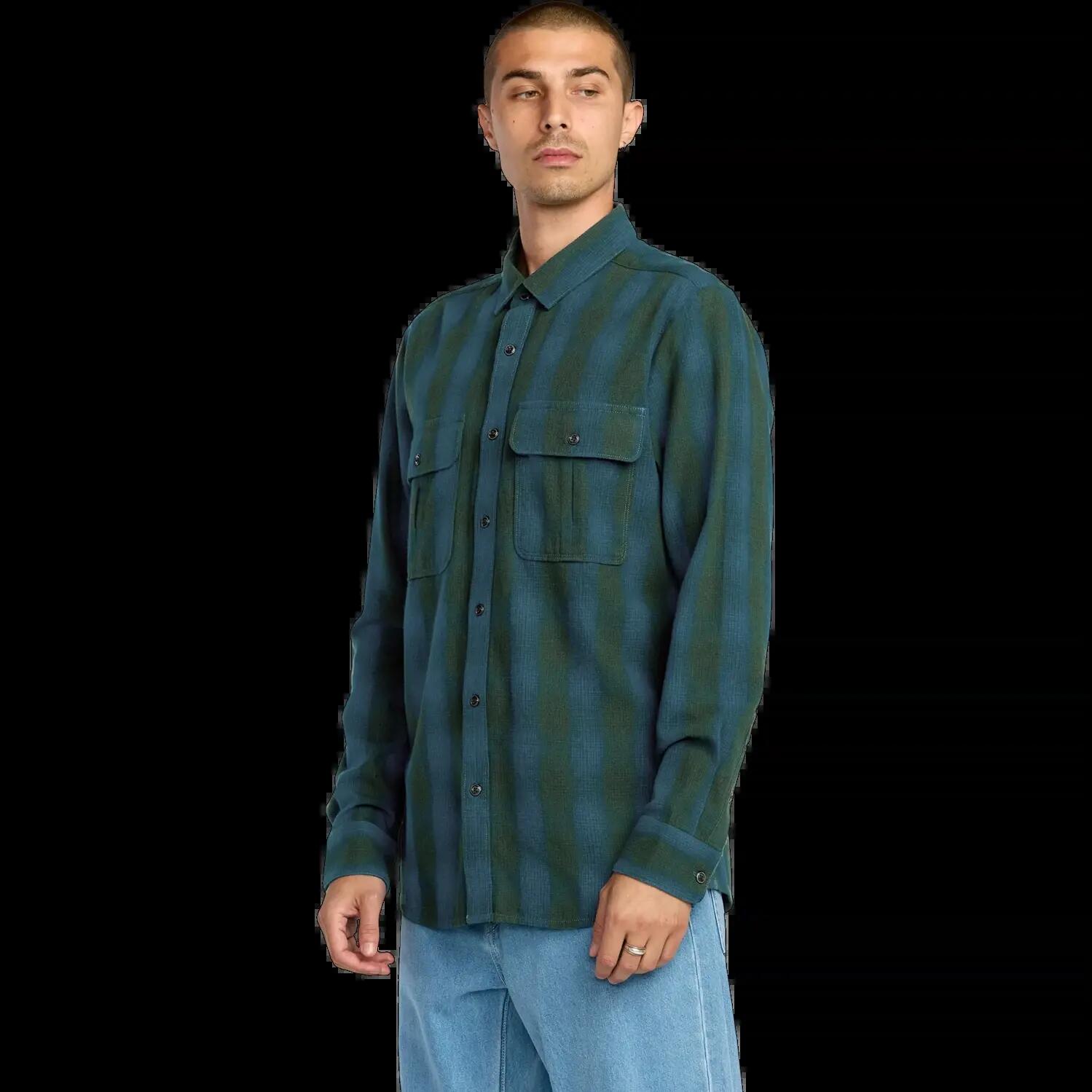Chemise Volcom Shadowstone Flannel Scarab 3/7