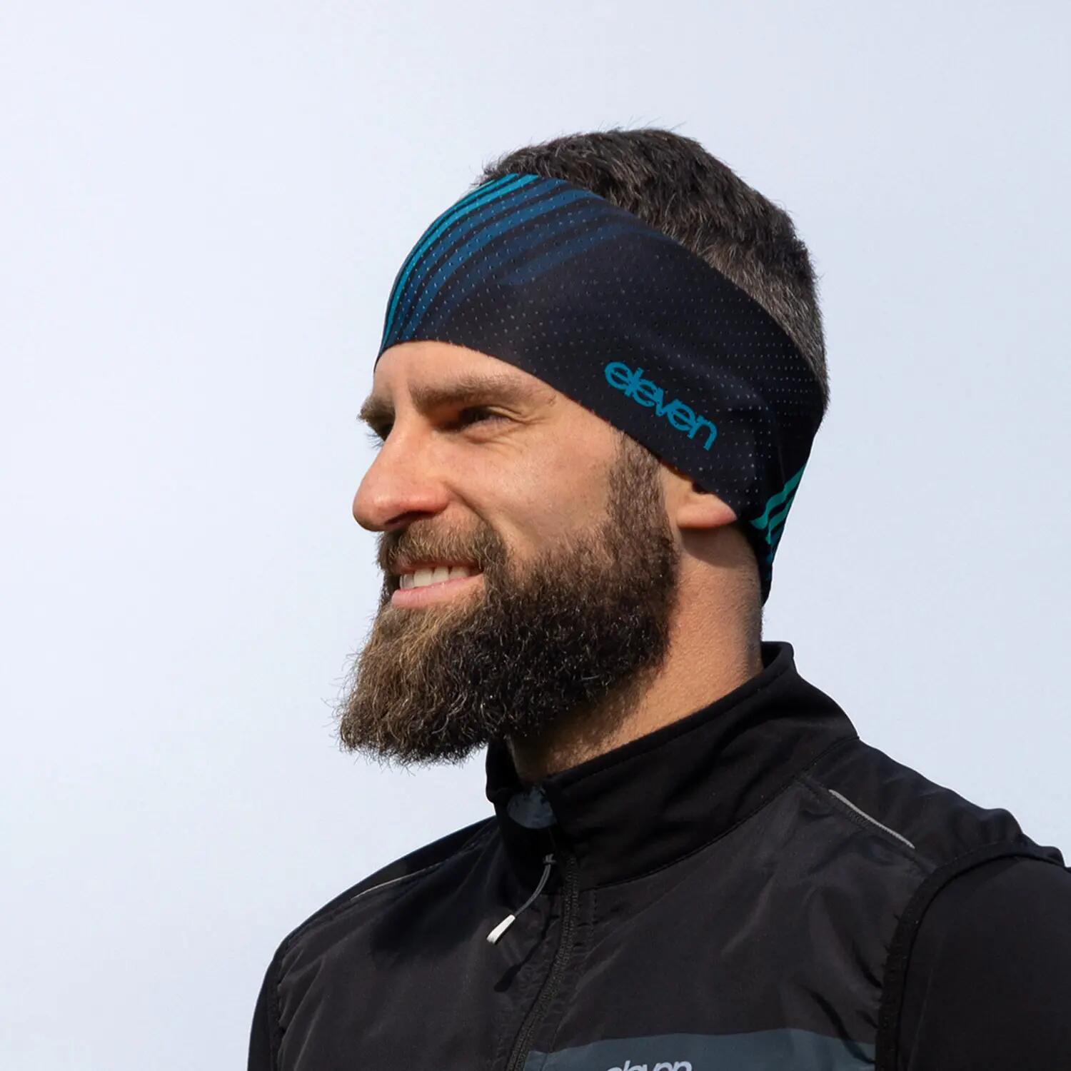 Sportovní čelenka Eleven Air Drift Aqua 4/4