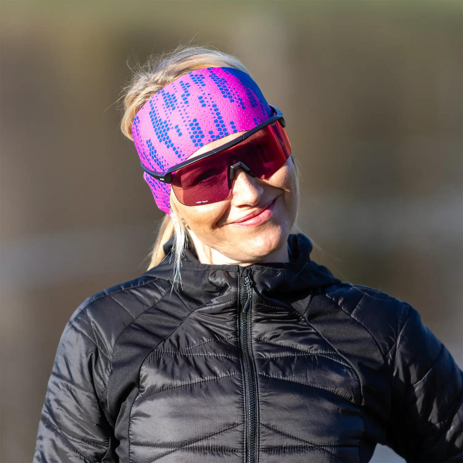 Sportovní čelenka Eleven Air Vox Pink 3/3