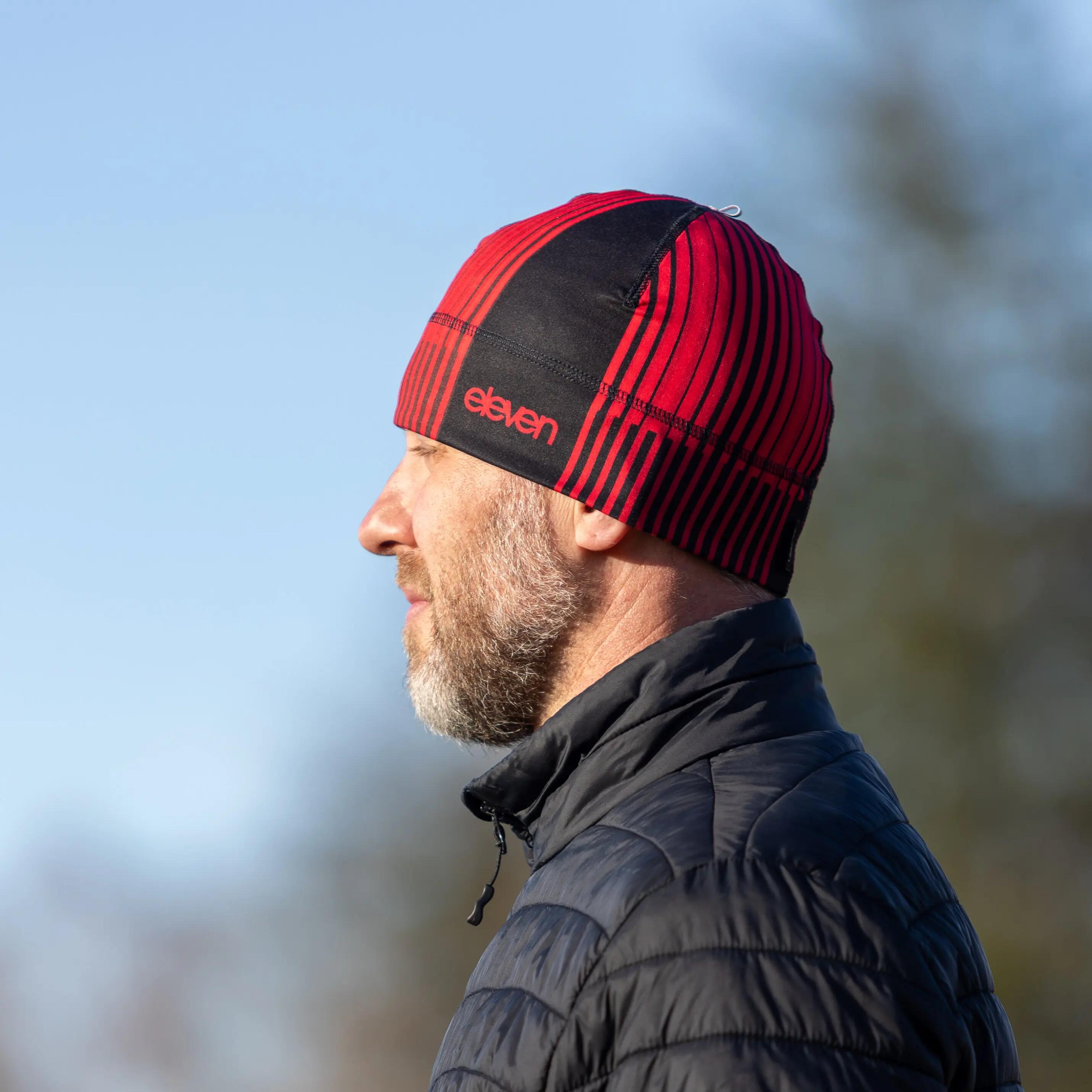 Sportovní čepice z recyklovaného materiáluEleven Eddie Swift Red 3/4