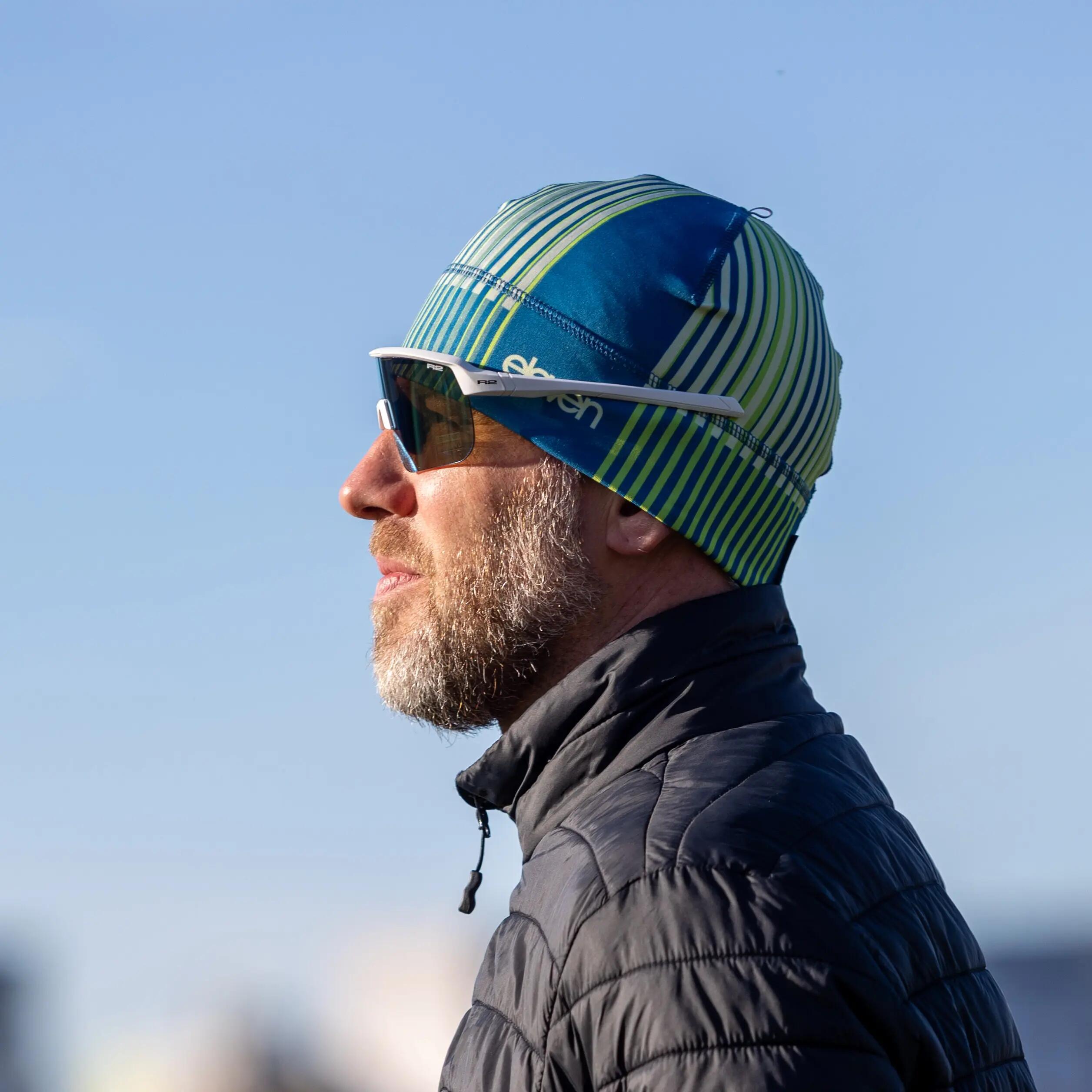 Sportovní čepice z recyklovaného materiálu Eleven Eddie Swift Green 2/3