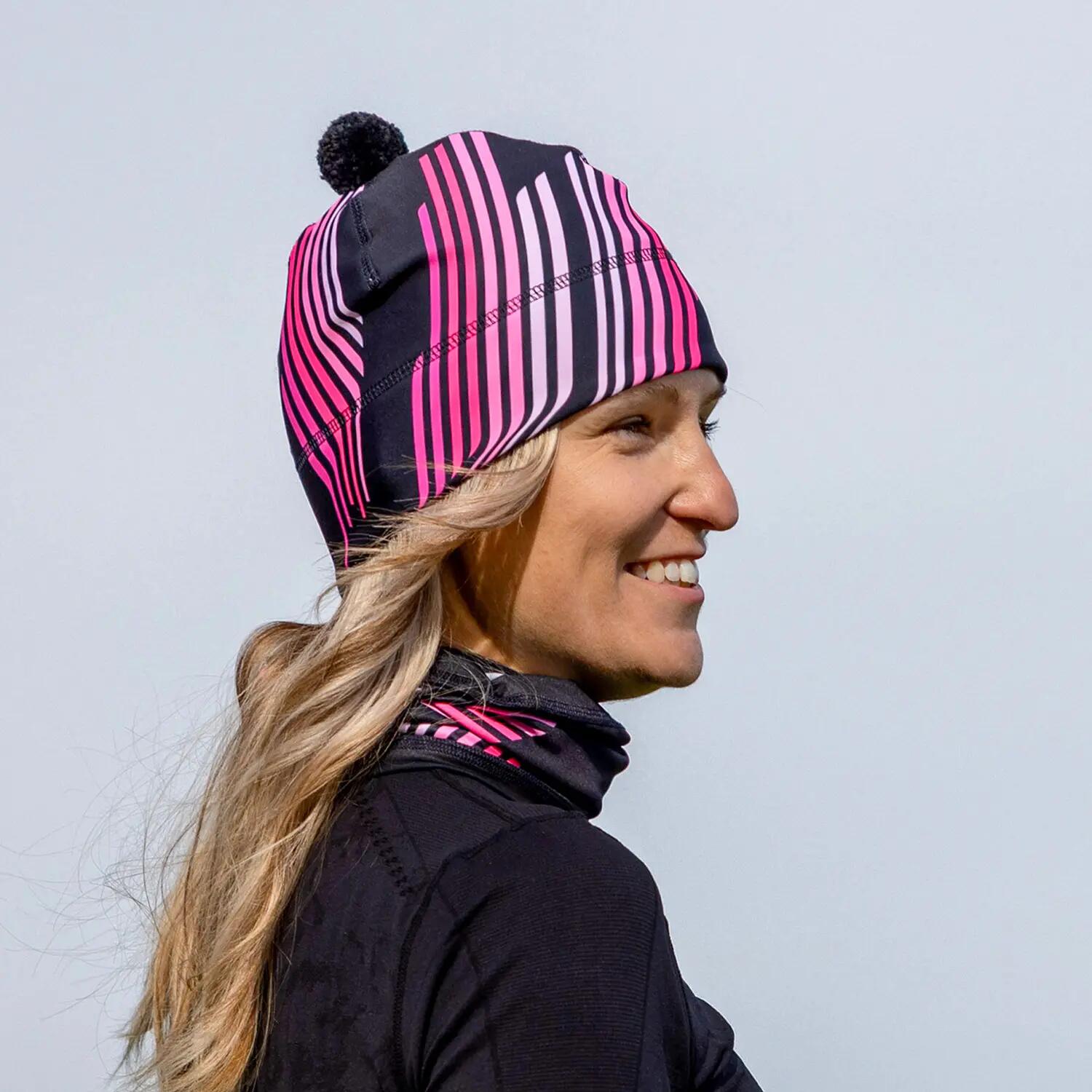 Sportovní čepice Sven Drift Pink 2/4