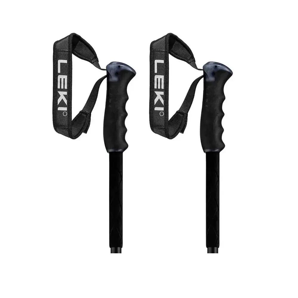 LEKI Batons PITCH BACK - NOIR/ORANGE/GRIS 5/9
