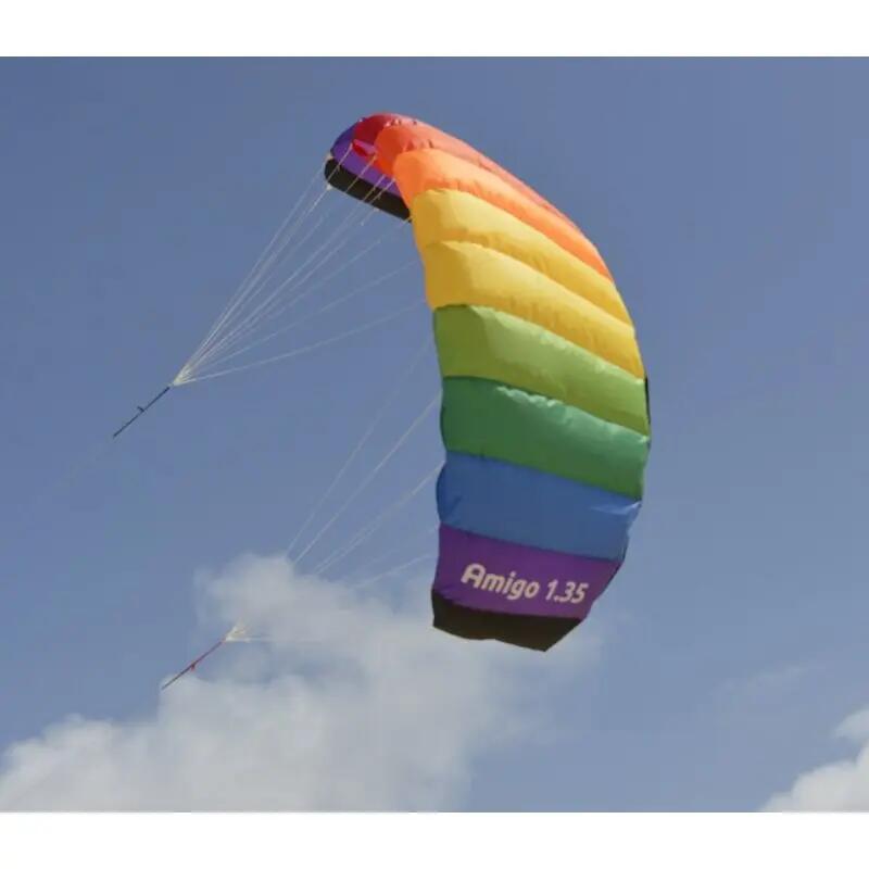 Matrasvlieger Spiderkites Amigo 1.35 Rainbow 10005 Regenboog 135 x 55 cm 9/10