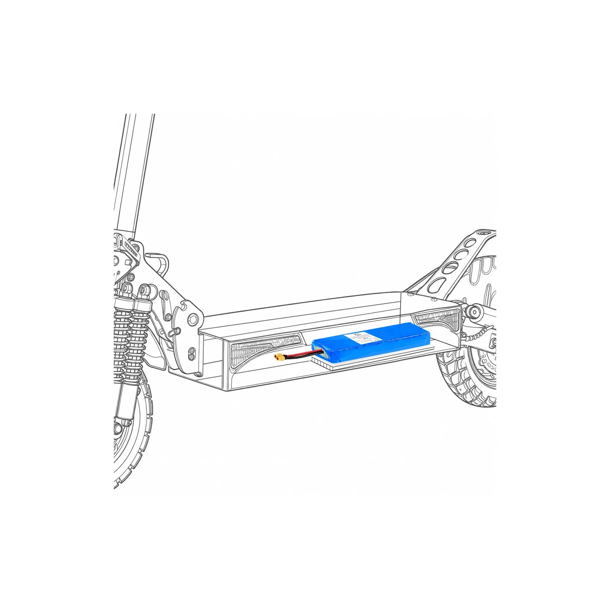 48V 12,5AH DUBBELE MOTOR ACCU ECROSSDUALMOTORBLUE/ECROSSDUO/ECROSSMAX2x2/ECROSSP 2/4