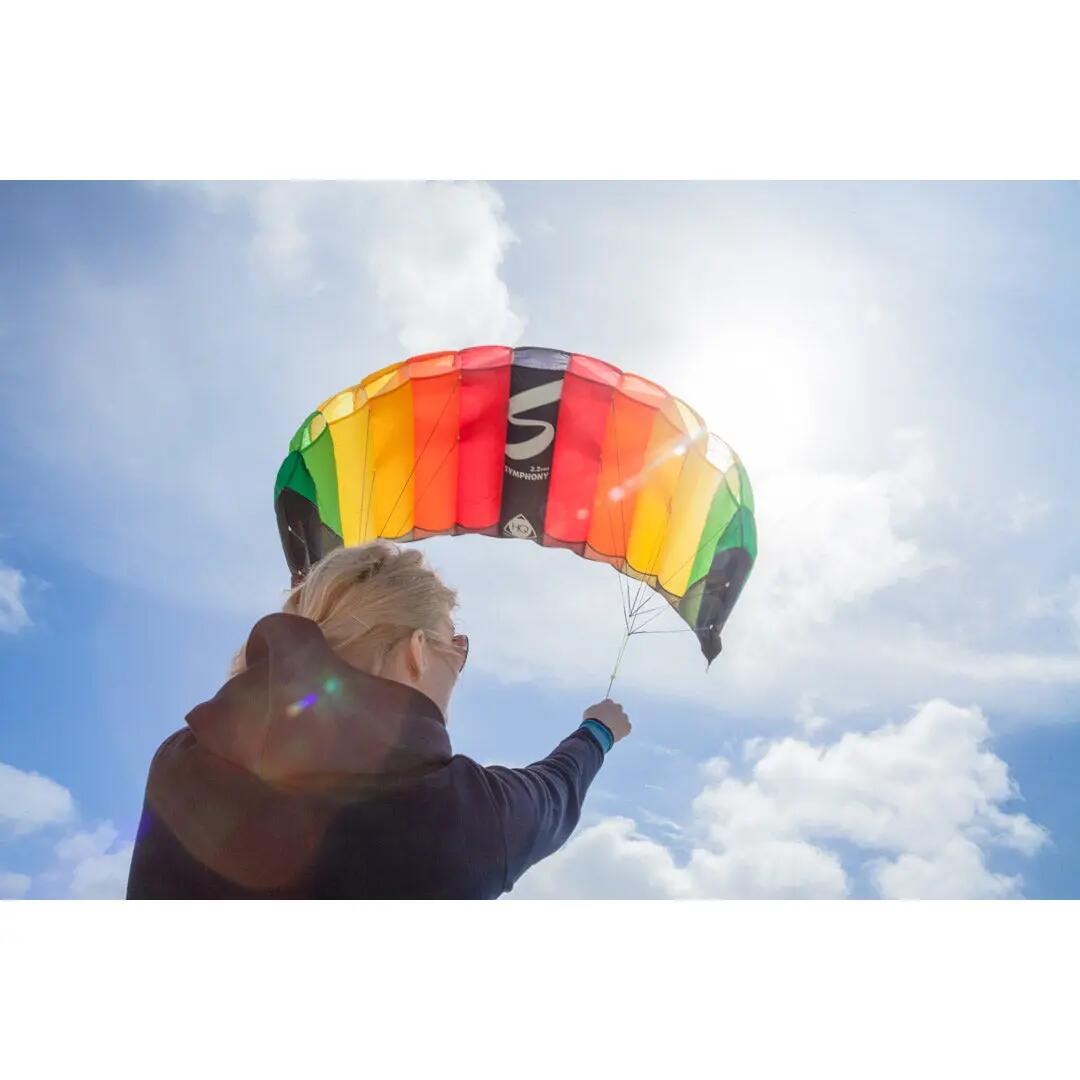 HQ-Symphony Pro 2.2 Rainbow, Lenkmatte|Lenkdrachen, ab 14 Jahren, 73x220cm 9/10