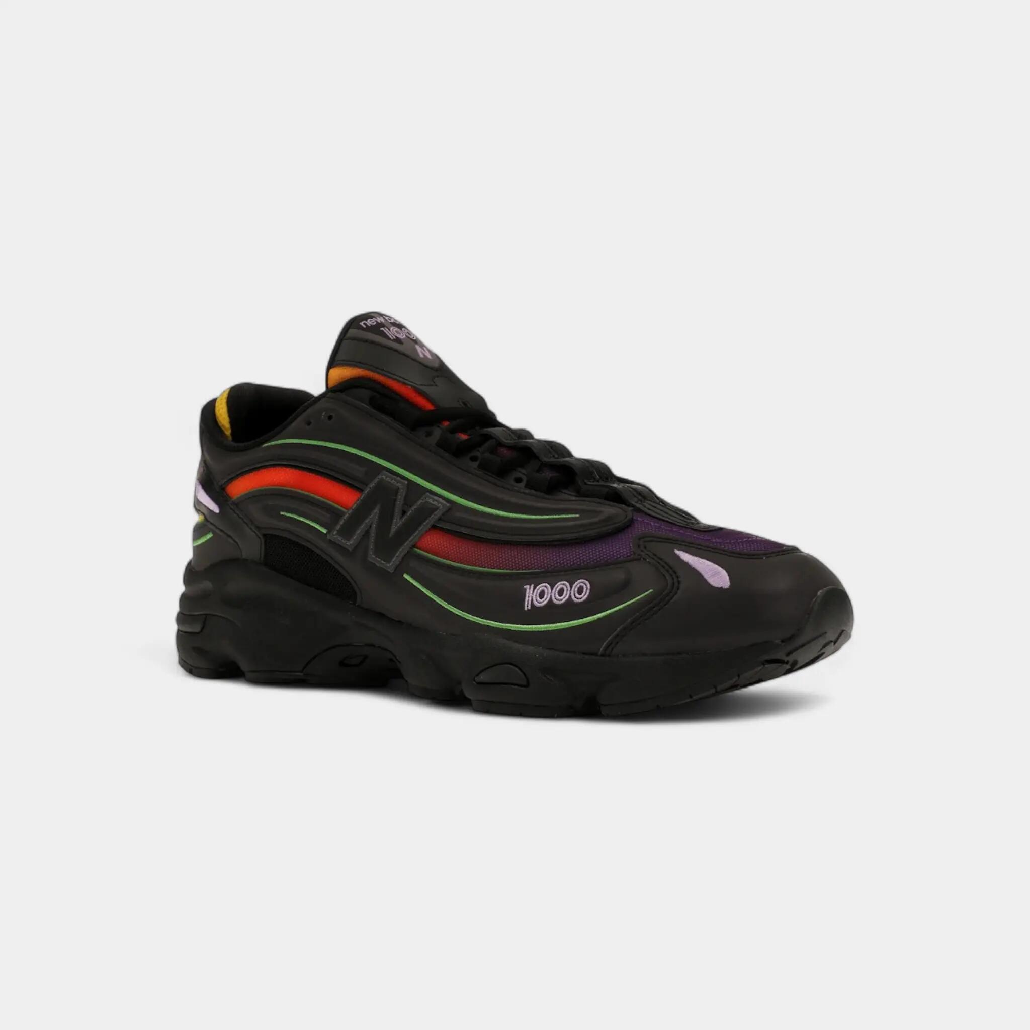 New Balance 1000 Reflective Black Multi-Color 2/5