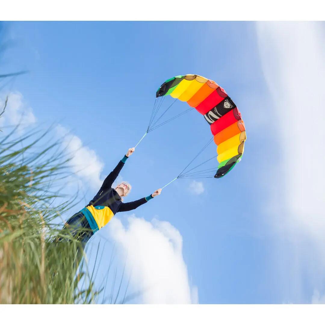 HQ-Symphony Pro 2.2 Rainbow, Lenkmatte|Lenkdrachen, ab 14 Jahren, 73x220cm 10/10