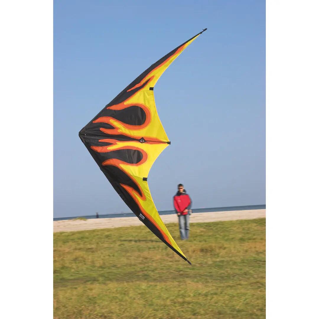 Aquilone acrobatico HQ Bebop Fire 112350 Nero 145 x 69 cm 8/9