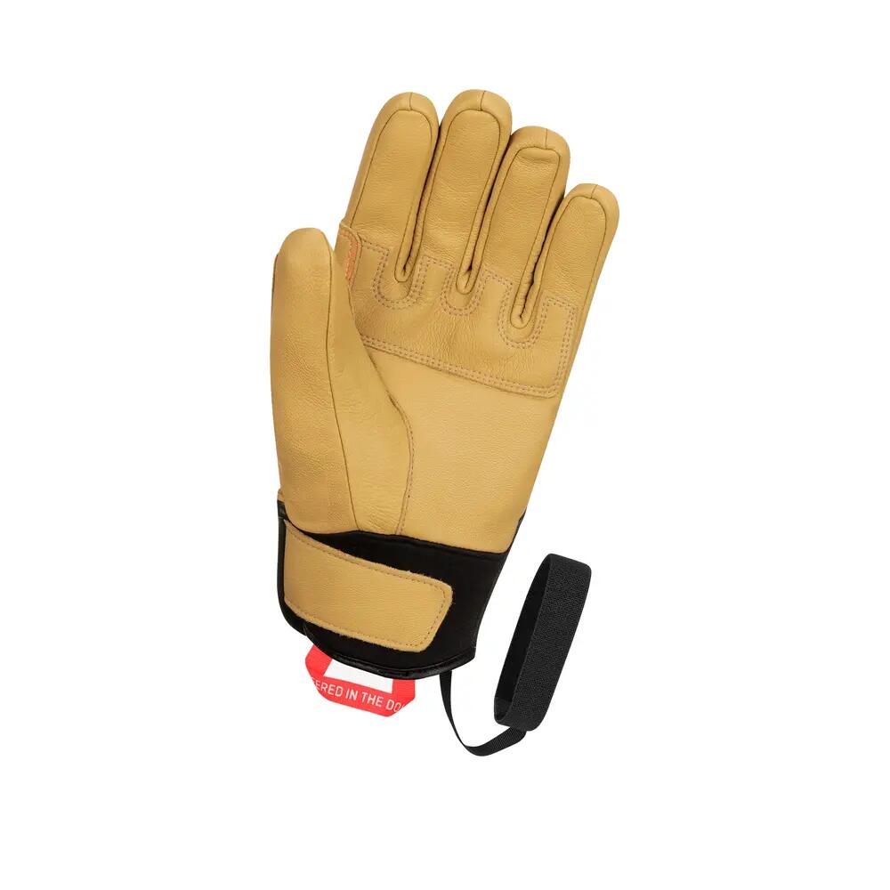 Gants Salewa Ortles AM en cuir Nero per donna 4/4