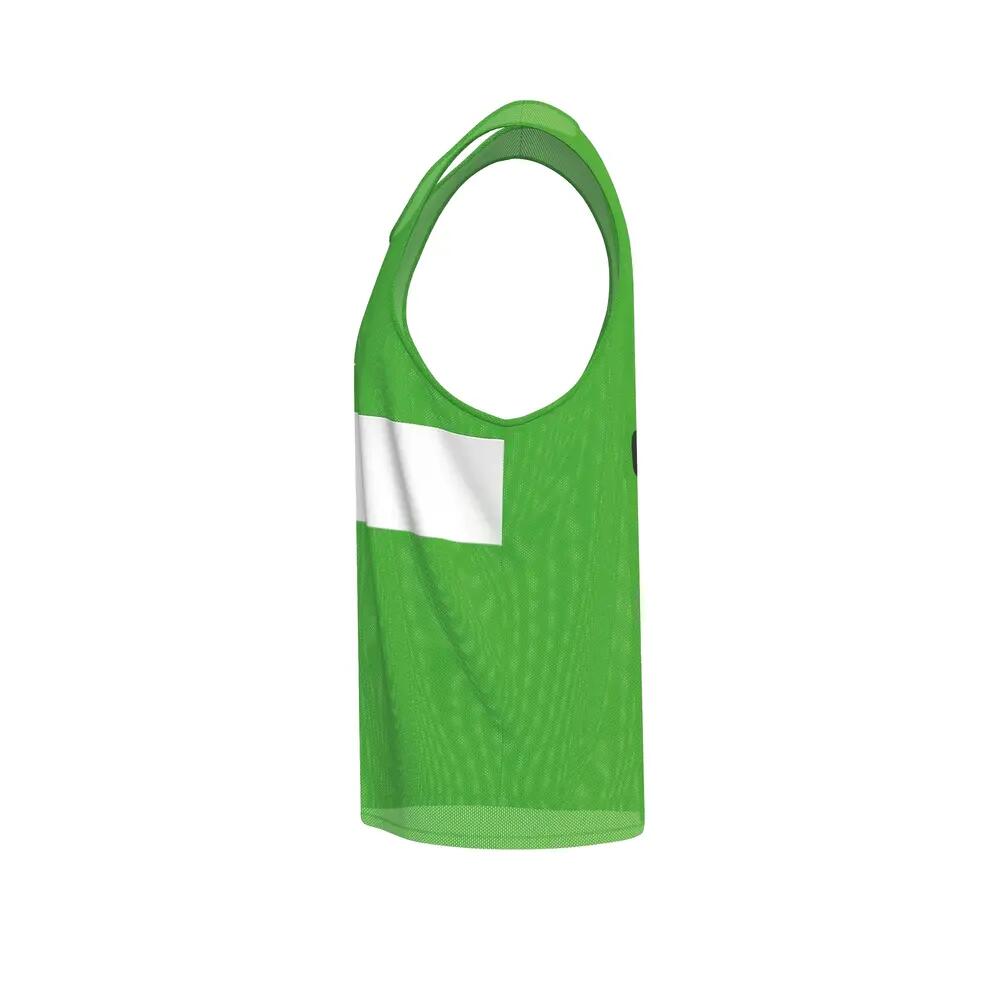 Bandeau d'entraînement Erima vert en polyester respirant 3/5