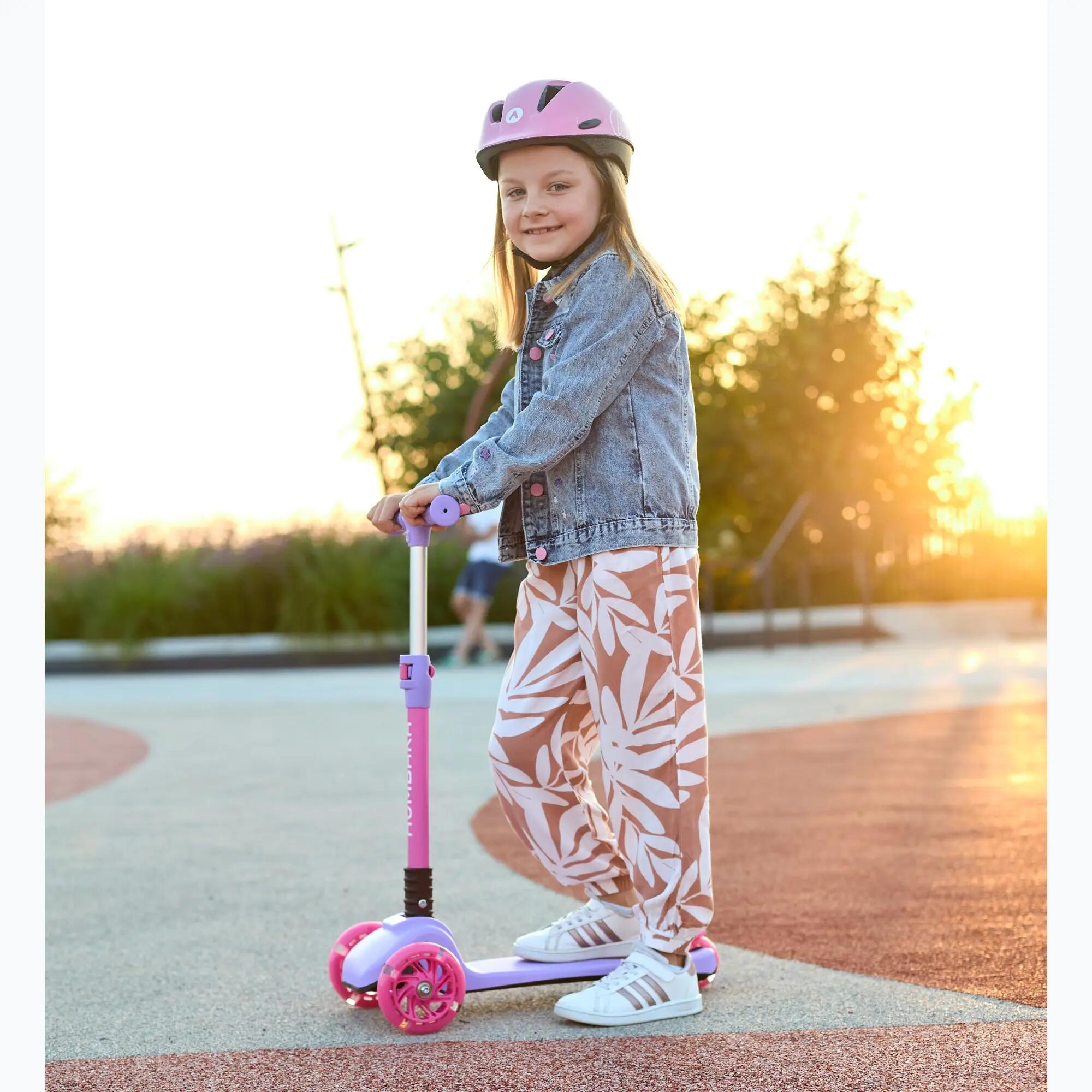 HUMBAKA Starshine LED kids' three-wheel scooter 5/7