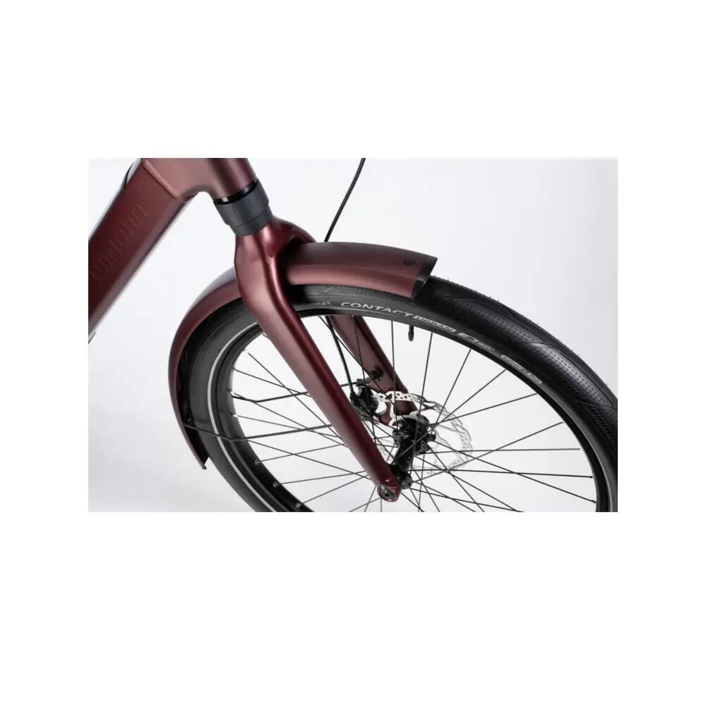 Bicicletta Winora Pure R5f MID 400Wh Rosso Velluto/Rosa Tan 7/9