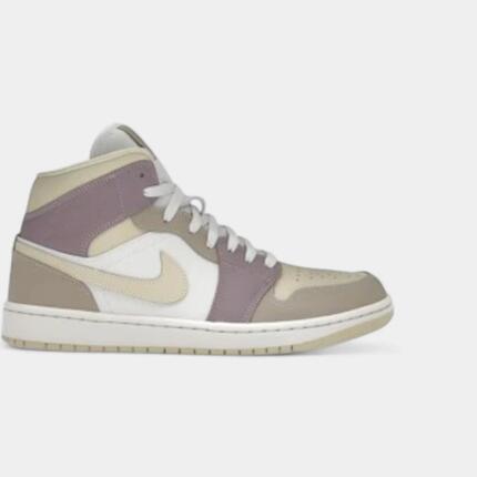 Jordan 1 Mid Light Orewood Brown Taupe Grey (Women's)
