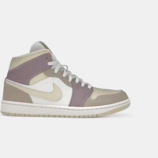 Jordan 1 Mid Light Orewood Brown Taupe Grey (Women's)