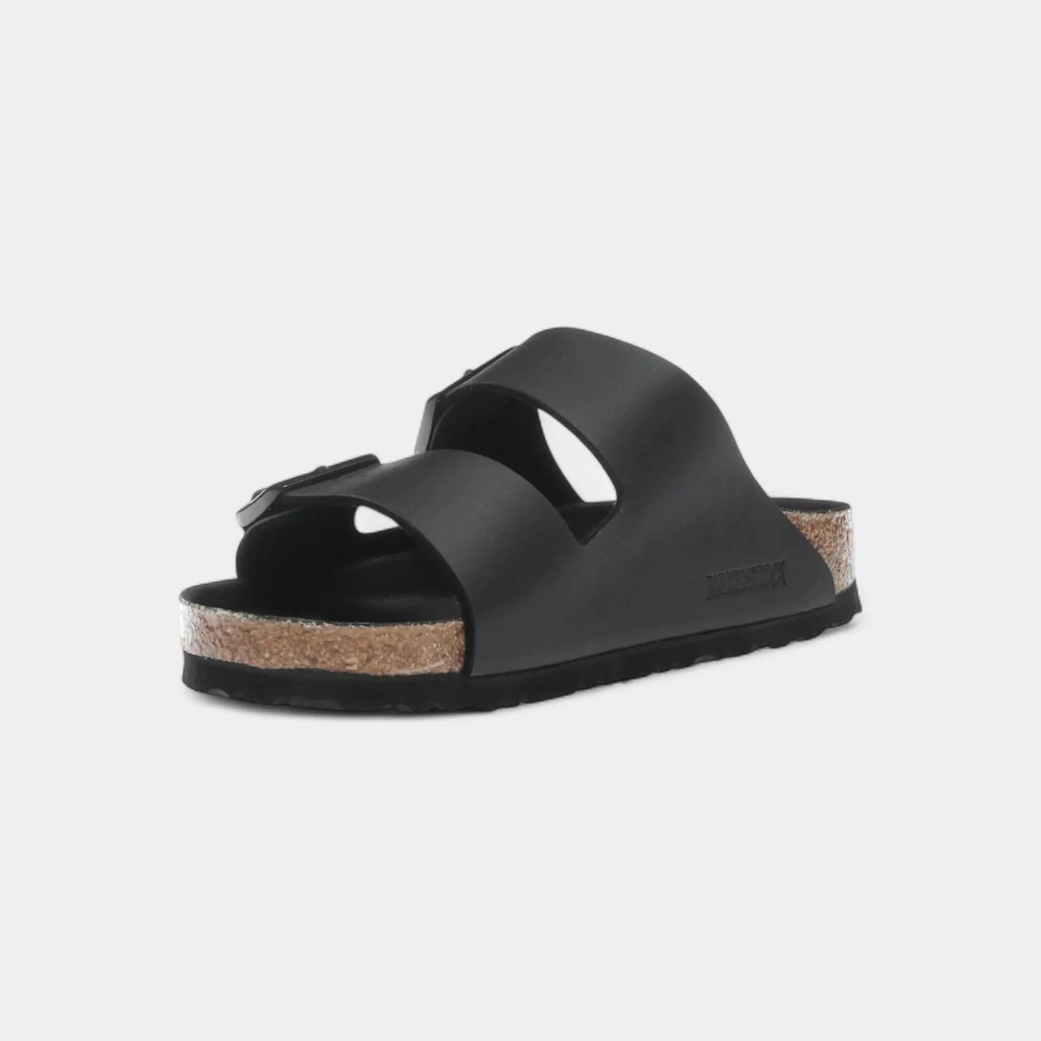Birkenstock Arizona Birko-Flor Triple Black (Women's) 3/5