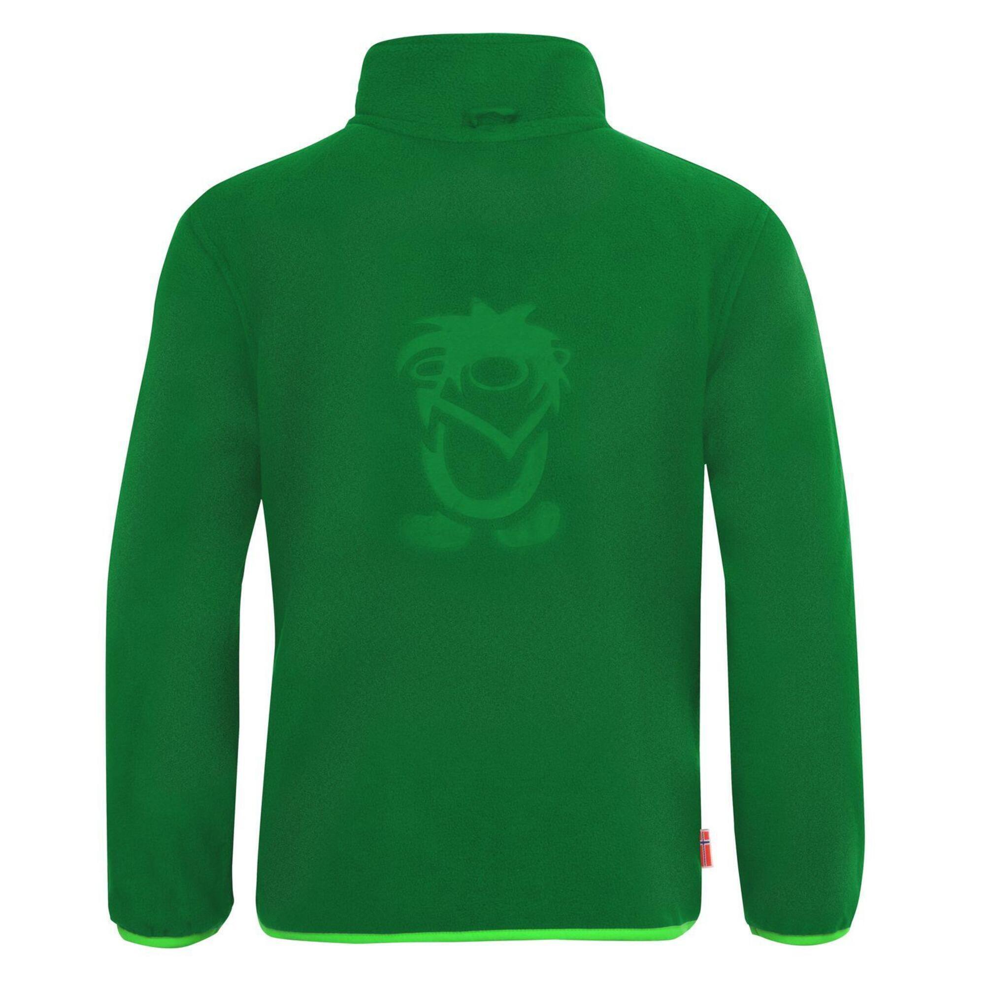 Veste 3en1 enfants Bryggen imperméable vert foncé / vert clair 4/5