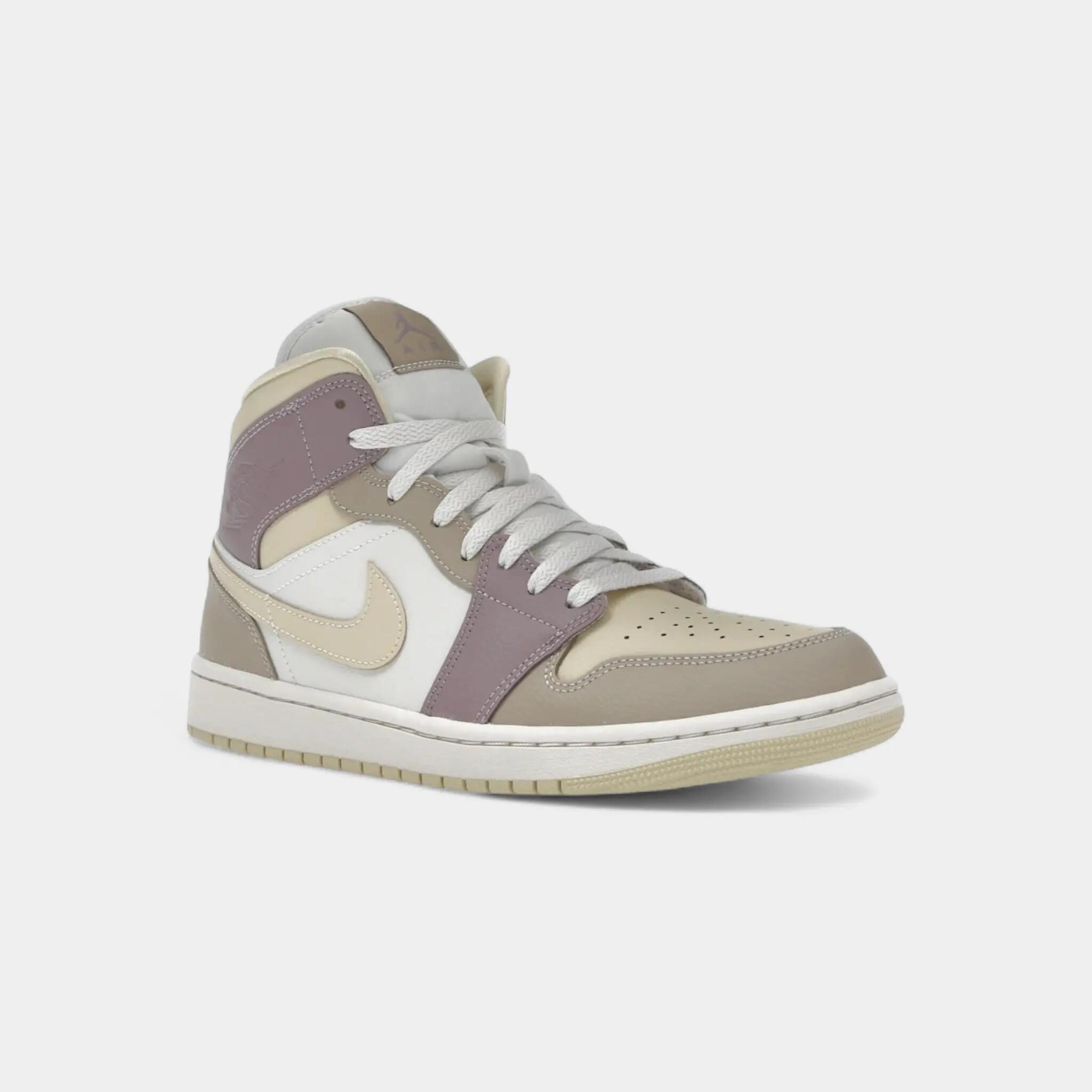Jordan 1 Mid Light Orewood Brown Taupe Grey (Women's) 2/5