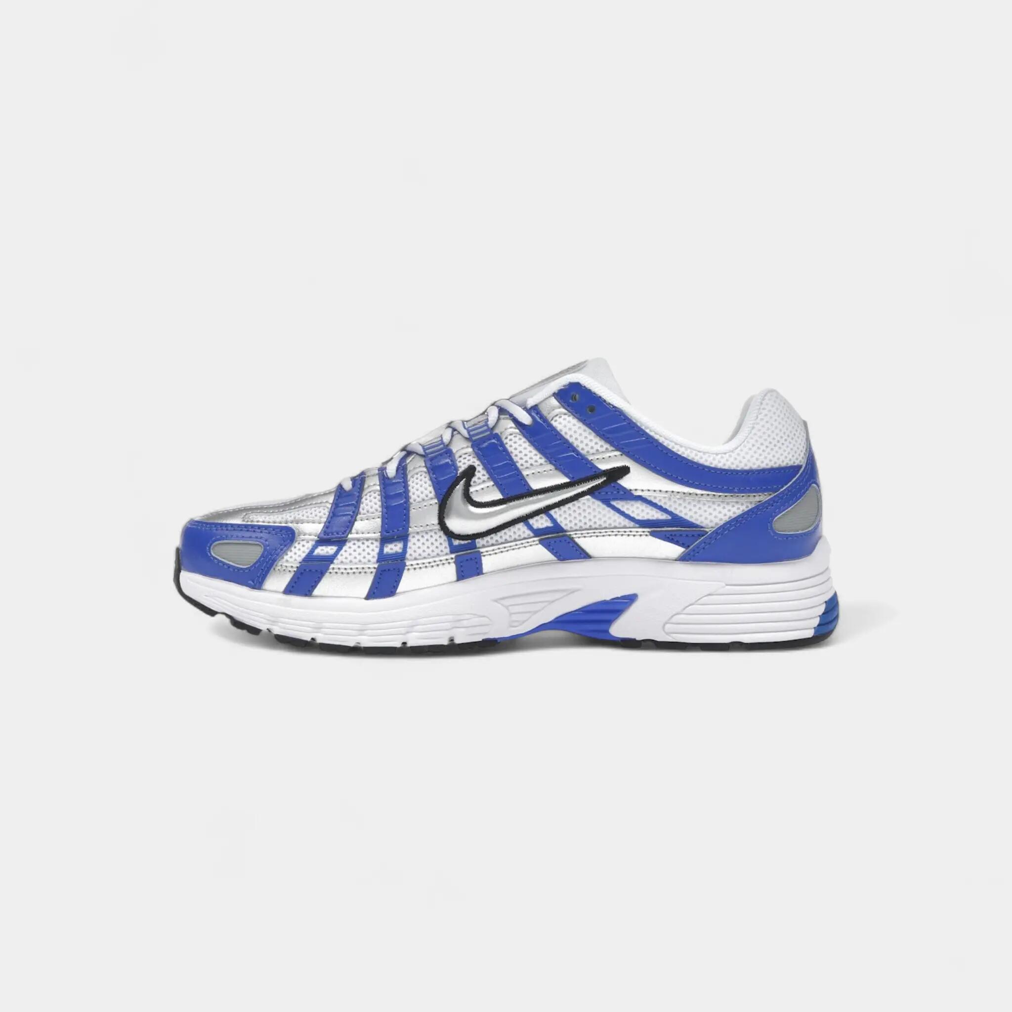Nike P-6000 Racer Blue Metallic Silver White 4/5