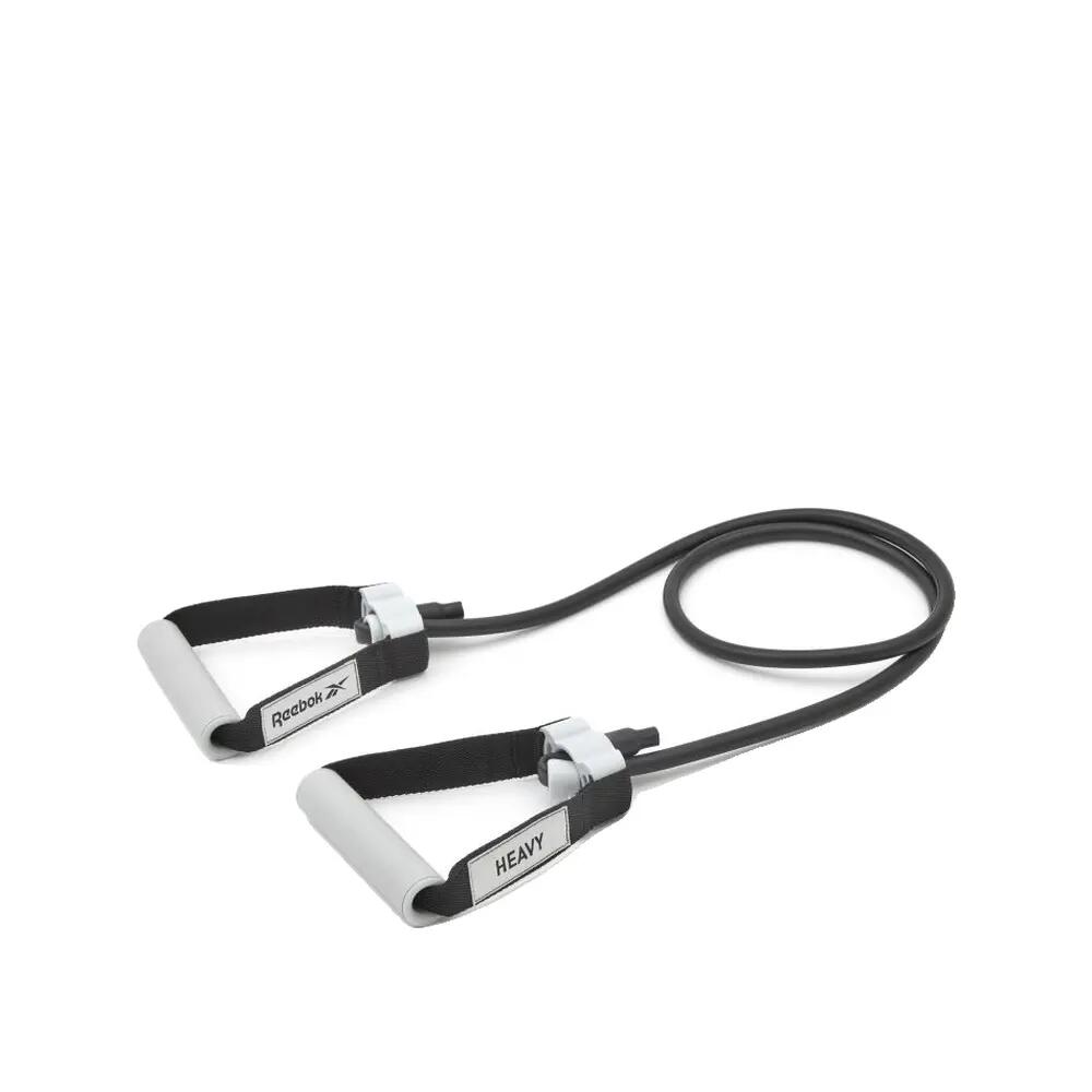 Adjustable Rubber Resistance Band (White/Black) One Size 9/10