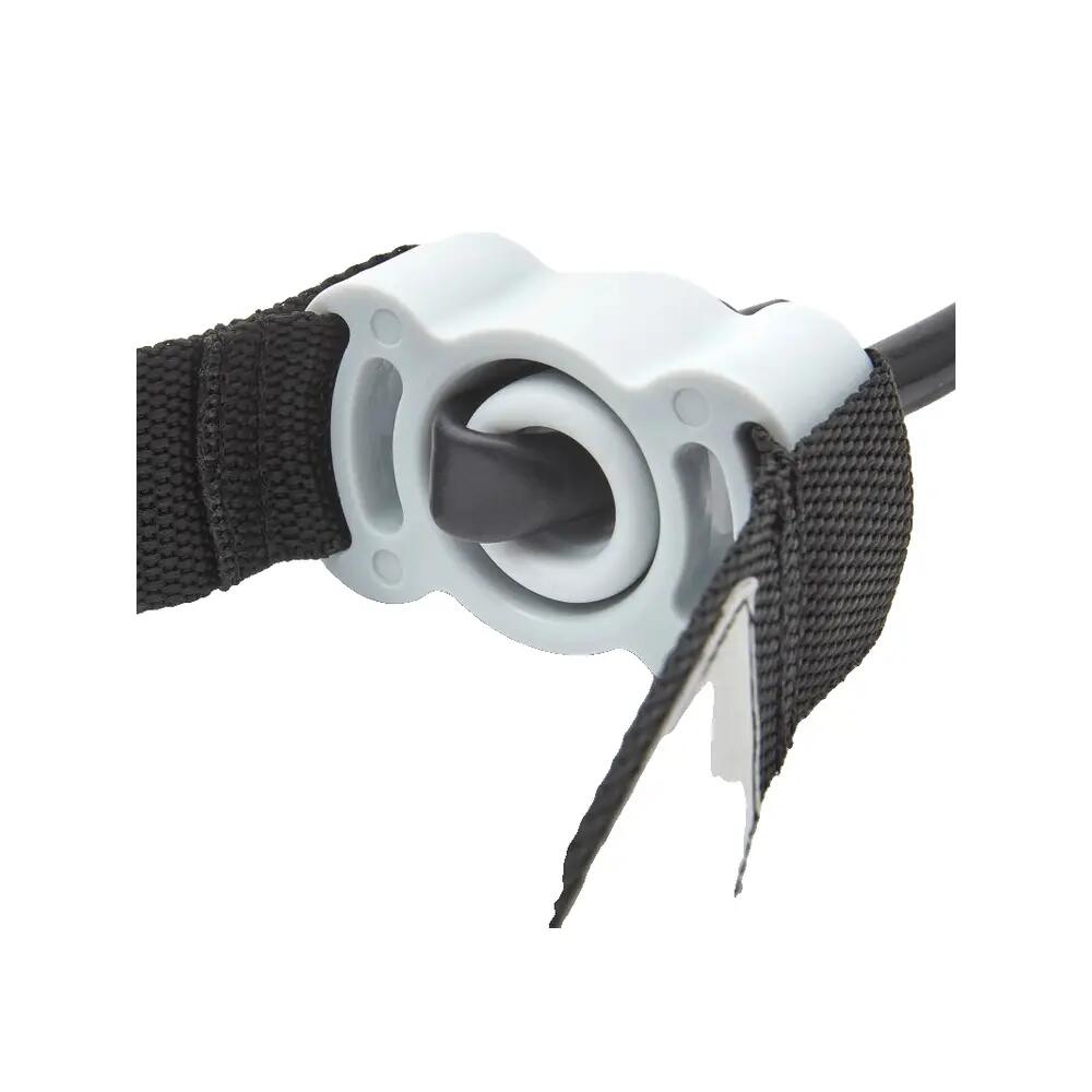 Adjustable Rubber Resistance Band (White/Black) One Size 8/10