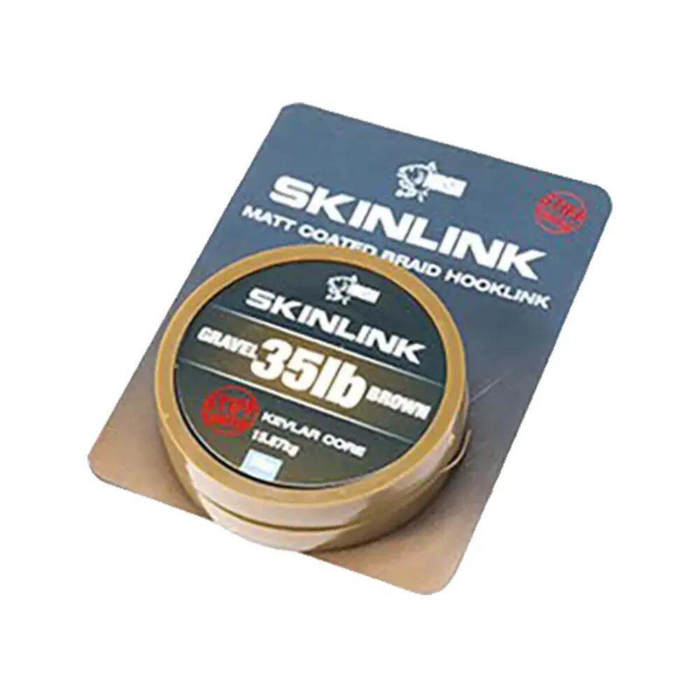 Nash Skinlink Stiff Silt 20 lb - Karper Onderlijn 8/8