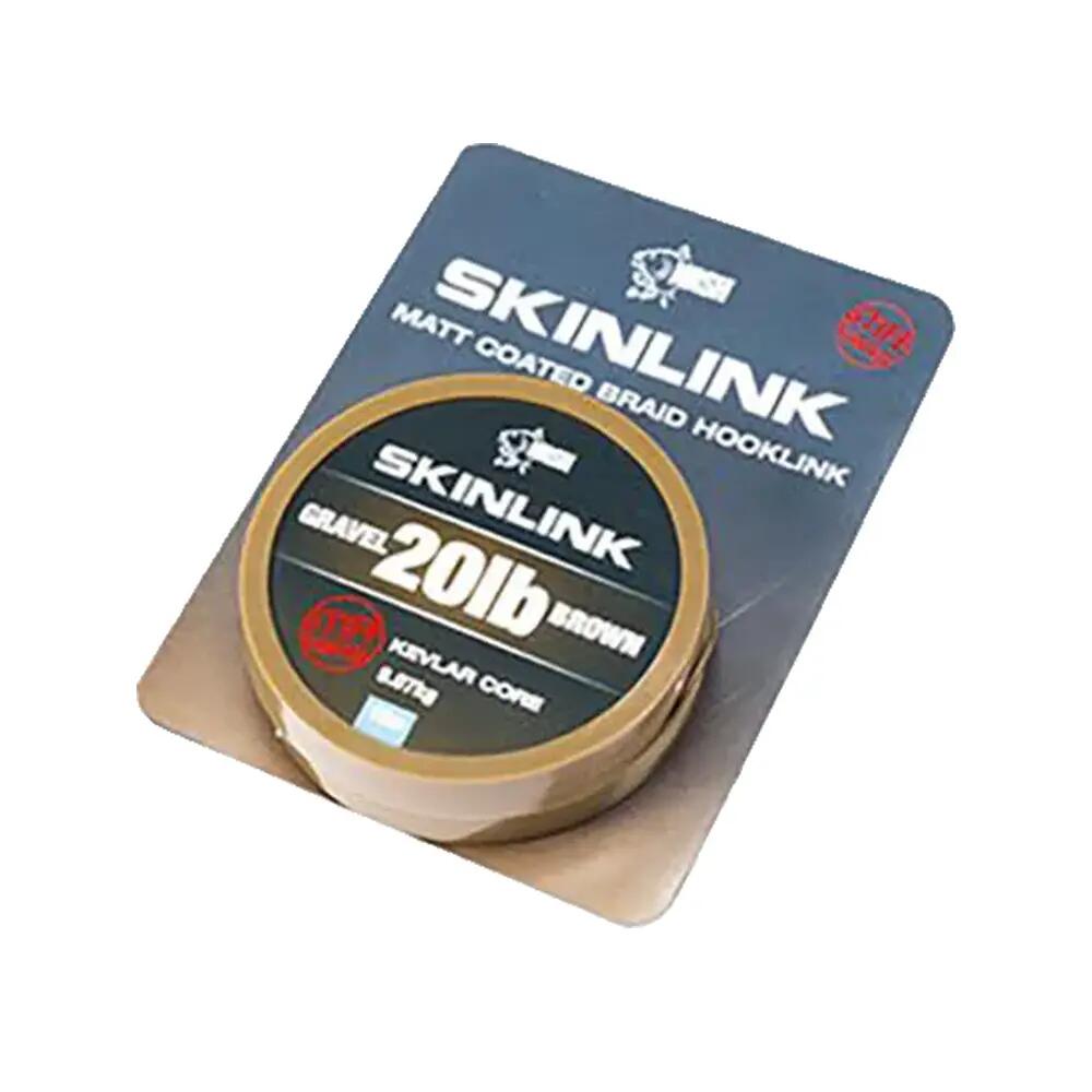 Ligne de pêche Nash Skinlink Stiff 15lb Gravel 6/8