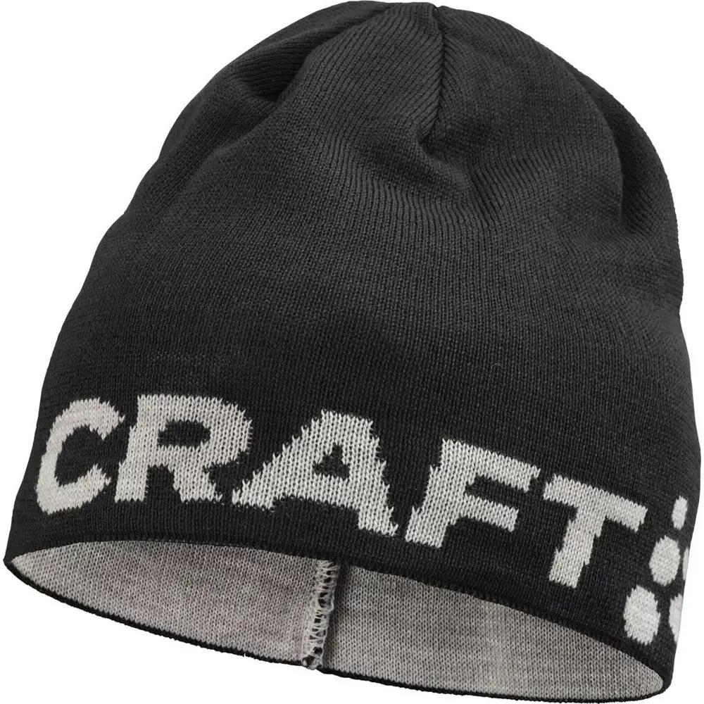 Unisex Adult Training Hat (Black/Silver) 1/2