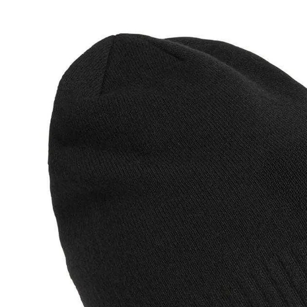 Gorro com logótipo bordado unissexo para adultos (Preto) 3/3