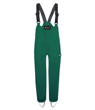 Kinder Trekking Hose Odda Wasserdicht Dunkelgrün / Hellgrün