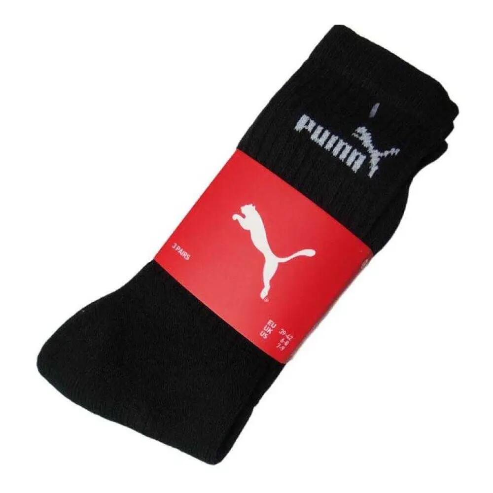 Calzettoni Donna Misura Confezione 3 Puma Nero 3/3