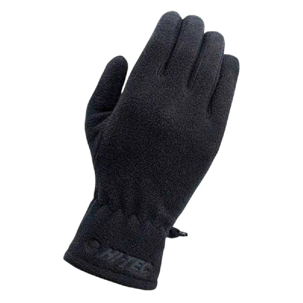 Donna Vestibilità Aderente Inverno Guanto Hi-Tec Salmo Nero 2/7