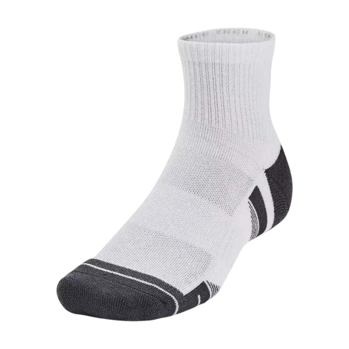 Calzini Adulto Unisex Misura Confezione 3 Under Armour Performance Tech Bianco 3/7
