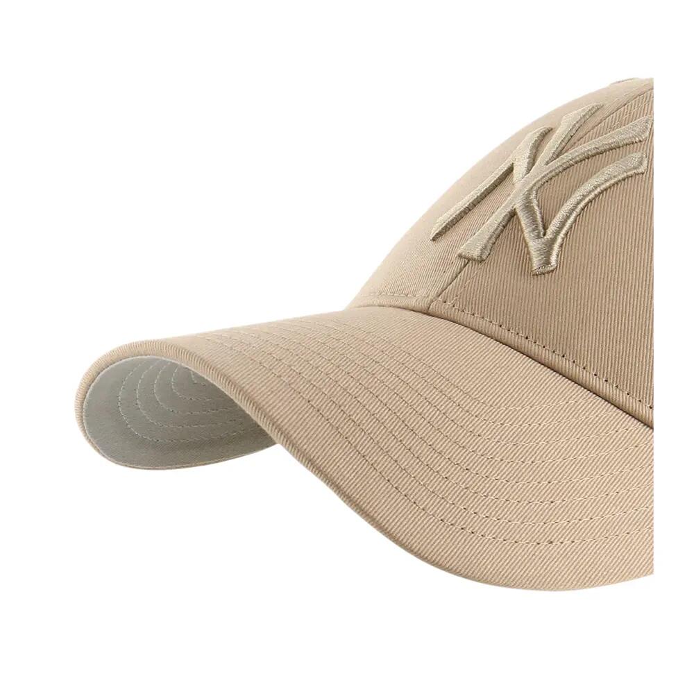 Cappellino Da Baseball 47 Misto Cotone Bambini New York Yankees MVP Beige Crema 3/3