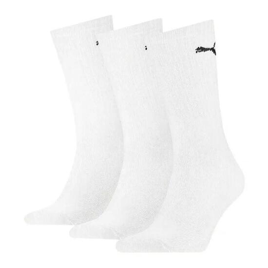 Lot De 3 Chaussettes Sport Adulte (Blanc)