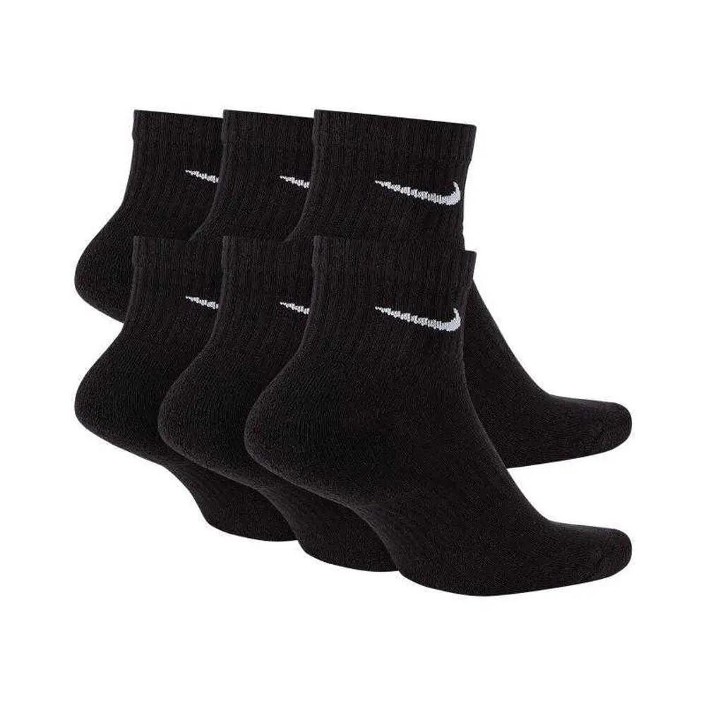Calzini Alla Caviglia Imbottito Uomo Misura Confezione 6 Nike Nero 2/4