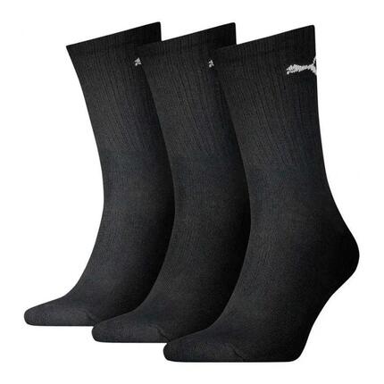 Lot De 3 Chaussettes Sport Adulte (Noir)