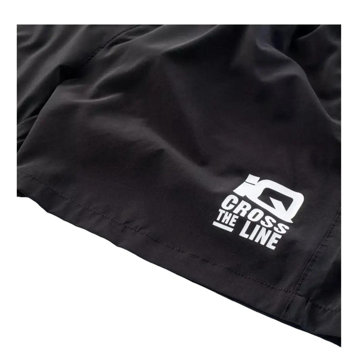 Mens Cross The Line Nesim Shorts (Black) 4/4