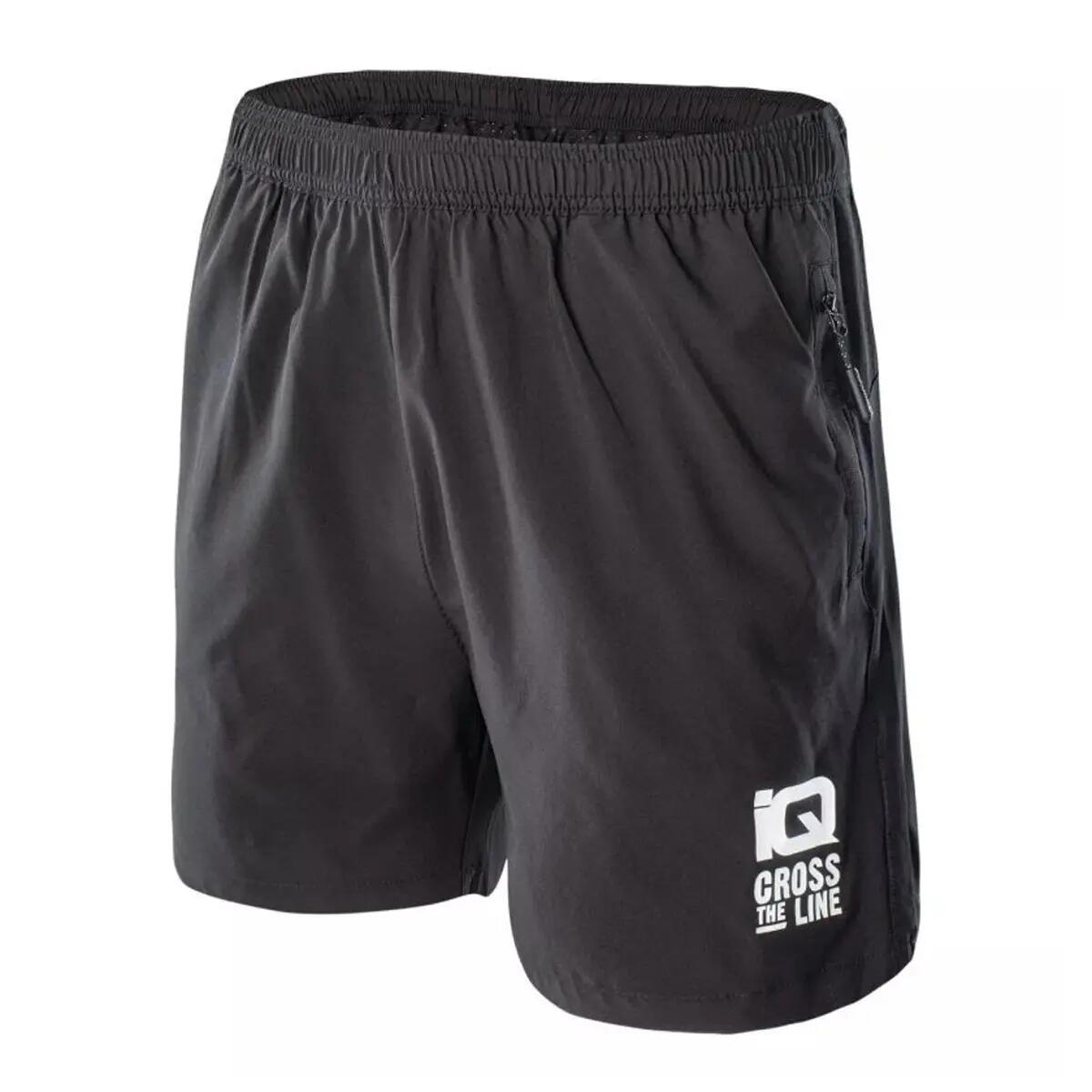 Mens Cross The Line Nesim Shorts (Black) 3/4