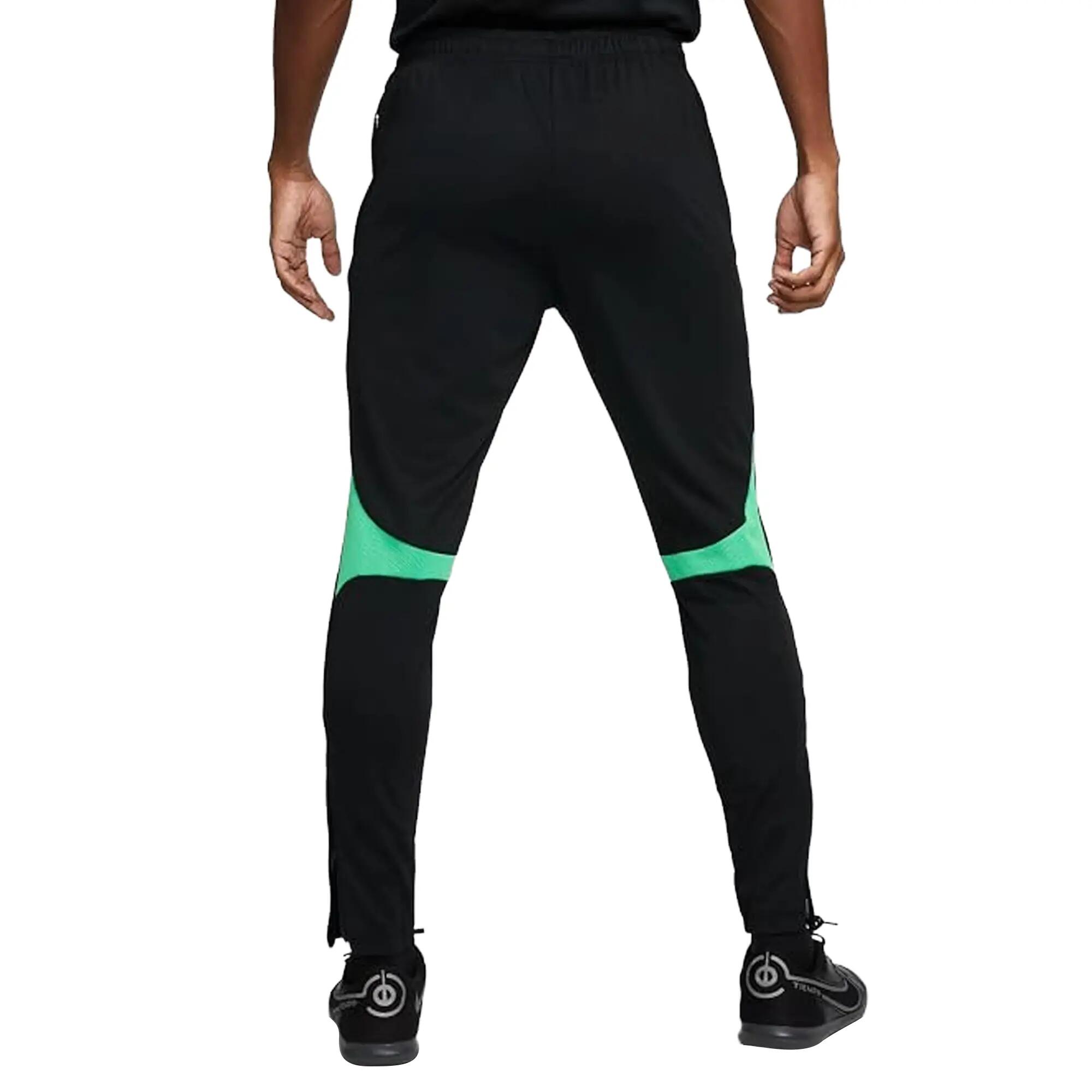 Calças de treino Academy Pro DriFIT para homem (Preto / Verde) 3/6