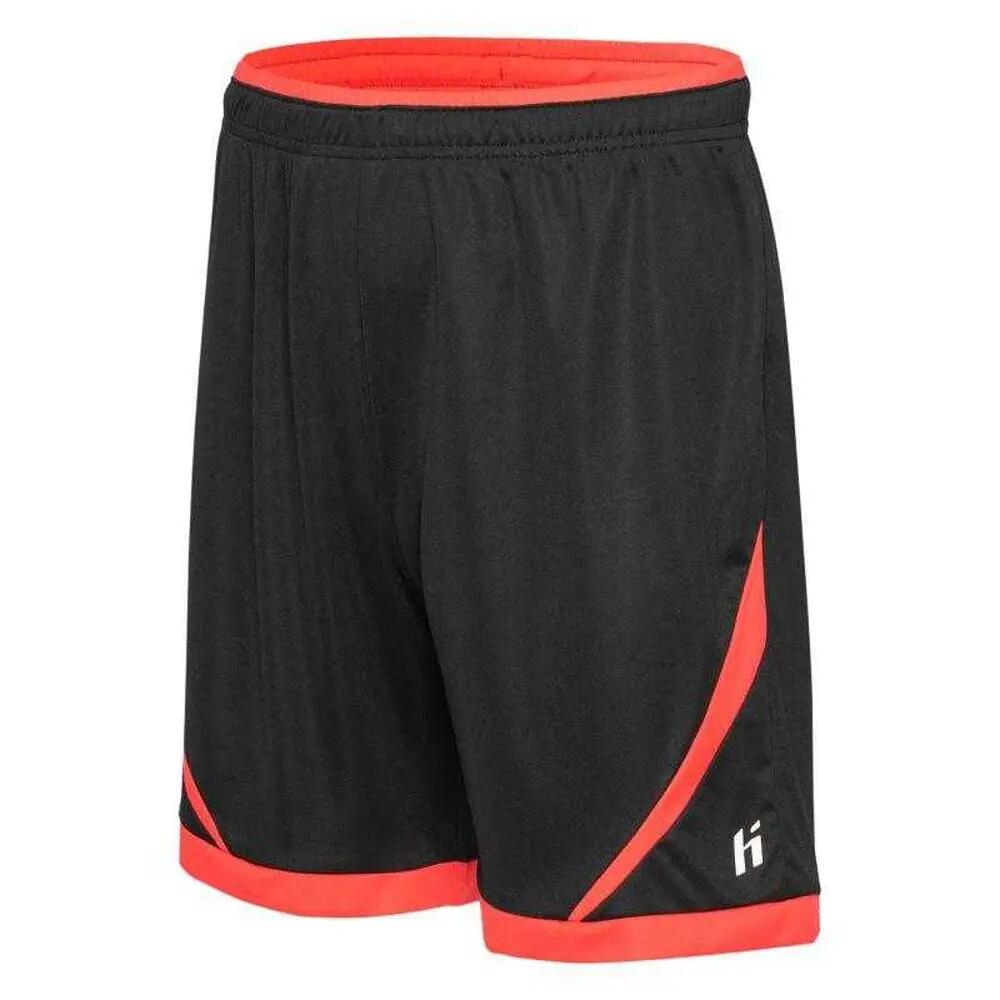 Mens Platense II Shorts (Black/Red) 3/7